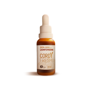 Cordyfresh – Lions Mane Dobbelt Ekstrakt 20%